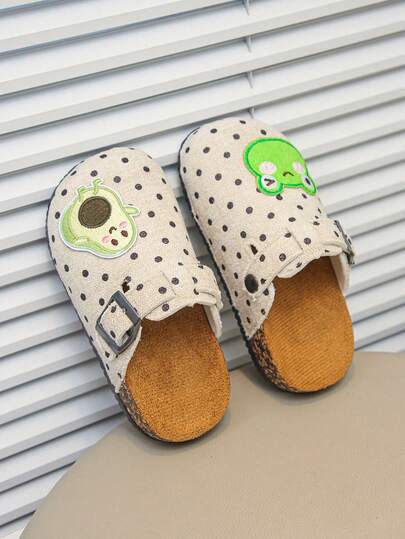 1 Pair Kids Fashion Slippers, Boys And Girls Indoor/Outdoor Casual Shoes, Breathable Non-Slip Wear-Resistant Slippers, Spring/Summer/Autumn Outdoor School Beach Shoes, Cute Versatile Shoes, Infant Toddler Walking Shoes, Home All-Season Slippers
