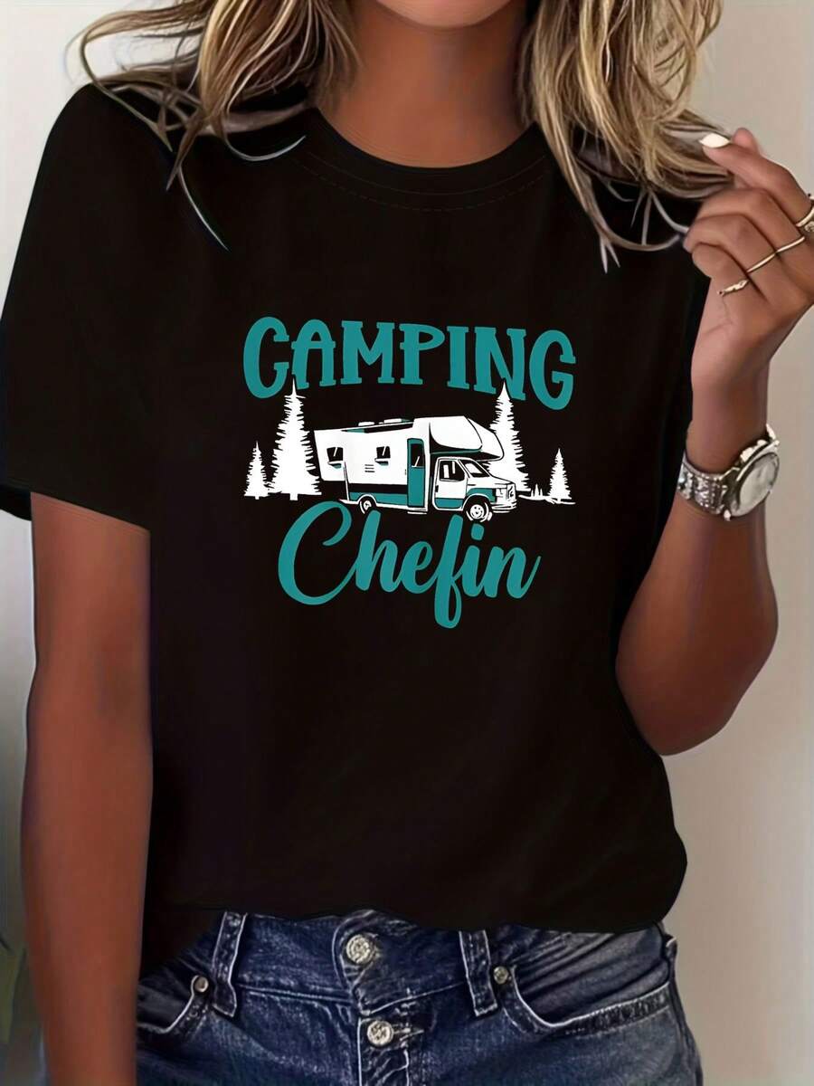 Women T-Shirts - Black - View 1