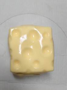 1pc Randomly Shipped New Giant Cheese Cheese Squishy Squishy Dumpling Fidget Toy - A - View 6