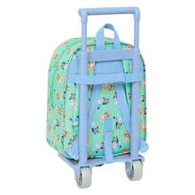 | School Backpacks With Removable Bluey Trolley, SAFTA Support System, Top Handle And Identification Card, Fiable Polypropylene And PVC Trolley, Back To School, High, Open - Sisters - View 3