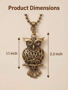 4pcs Owl Ceiling Fan Pull Chain Decorations, Bohemian Style Tassel Zipper Pulls, 14 Inch Lighting Ceiling Fan Beaded Tassels With Connectors - Owl - View 4