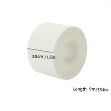 Elastic Adhesive Bandage - Fabric Sports Tape For Basketball, Football, Finger And Ankle Support - Breathable And Durable, Prevent And Recover From Sports Injuries (White), Basketball Training Accessories, Soft Texture Design, Elastic Support Material, Sports Training, Comfortable Fit, Breathable Fabric. - White - View 6