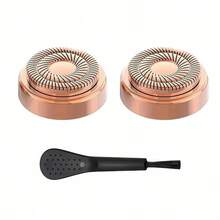 Facial Hair Remover Replacement Head, Compatible With Finishing Touch Flawless 2nd Generation Hair Remover, Dual Ring Painless Gentle Type, For Women - Multicolor - View 12