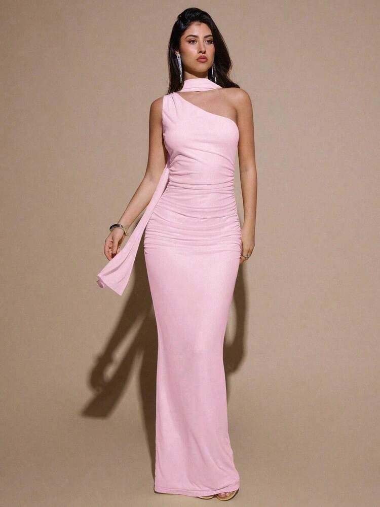 Women Two-Piece Outfits - 淡粉紅色 - 查看 1