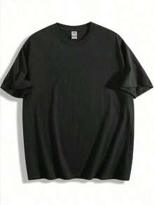 Casual T-shirt med Toronto Jays-logga i 100% bomull för dam och herr - Retro Jays-tryck, kortärmad tee, rundhalsad casual streetwear, ikoniska baseball-loggkläder för fans, farsdagspresent och allround-tröja för alla årstider, basic rundhalsad bomulls-T-shirt för dam, sommaroutfit för kvinnor. - Svart - Visa 3