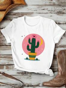 Women T-Shirts - White - View 2