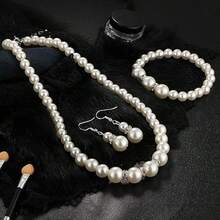 Abuela peluca gris vieja dama traje conjunto de mujeres abuela accesorios de cosplay con rizos abuela peluca, gafas de madea, cadenas de gafas correas de cordón, joyería de perlas abuela vestido de fantasía - Multicolor - Ver 4