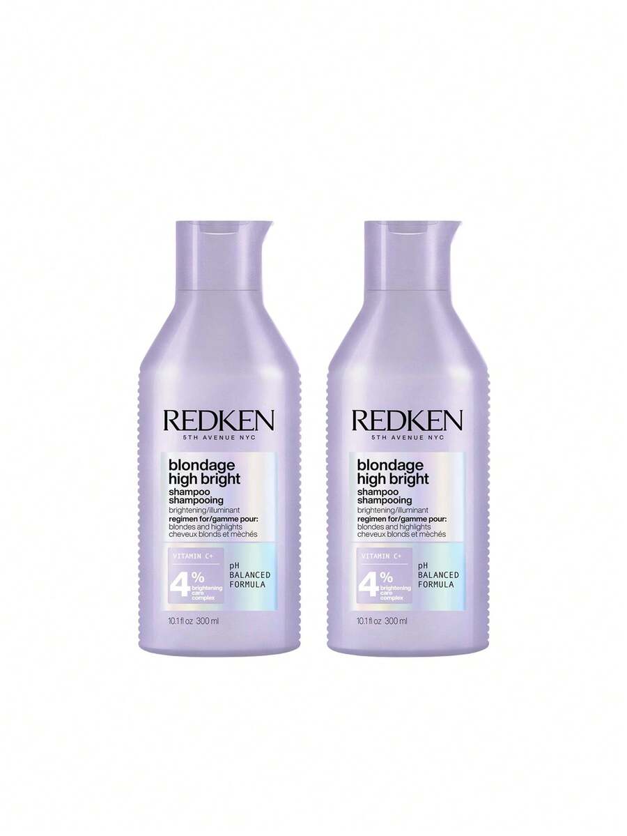 Redken شامبو بلوندج عالي السطوع 300 مل * 2 - لون أشقر فاتح - مشاهدة 1