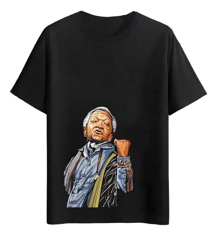 100% Cotton How Bout 5 - Black - View 1