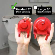 Korky Ultra Standard 2-Inch Universal Toilet Flapper - Long Lasting Rubber - Easy To Install - Made In USA, 100BP - ColorA - View 2