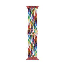 4 Peças Pulseira de Relógio Trançada de Alça Única, Compatível com 38mm, 40mm, 41mm, 42mm, 44mm, 45mm, 49mm, Unissex, Alça Elástica Macia de Nylon Ajustável, Adequada para Apple Watch 11/10/9/8/7/6/5/4/3/2/1/SE/Ultra/Ultra 2 - Multicolorido - Visão 6