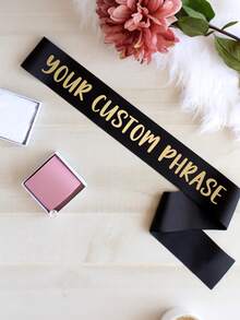 Écharpe de fête personnalisée, écharpe personnalisée avec logo et texte, écharpe de future mariée, écharpe de enterrement de vie de jeune fille, écharpe de concours d'anniversaire personnalisée, écharpe DIY, écharpe de mariée personnalisée, cadeau d'enterrement de vie de jeune fille, écharpe de future mariée, écharpe personnalisée, écharpe d'enterrement de vie de jeune fille, écharpe personnalisée, cadeau de fête, cadeau personnalisé, fête de mariage, cadeau, cadeau de proposition pour demoiselle d'honneur - Multicolore - Voir 4