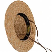 Netflix 1PC One Piece Officially Licensed  Straw Hat Authentic Woven Straw Material With Red Ribbon Band Classic Anime Cosplay Accessory Perfect For Costume Parties Fan Events And Daily Wear Ideal Gift For One Piece Enthusiasts - FB-cR1394 - View 6