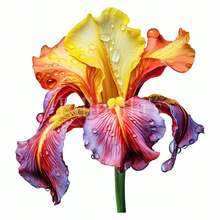 Semillas de Flores David's Garden, Iris Nativo Americano Silvestre, 100 Semillas - 8 - Ver 6