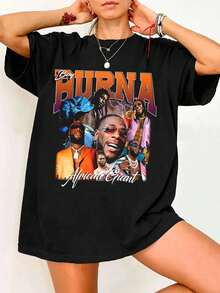 Women T-Shirts - Black - View 1