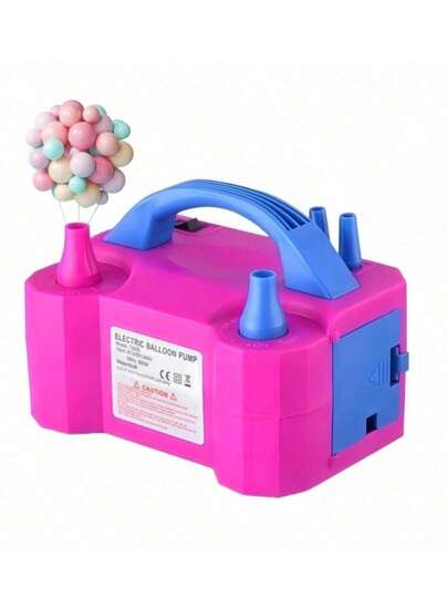 Portable Electric Balloon Pump, Electric Inflator For Balloons, Time Saving Inflating Machine For Party Decoration