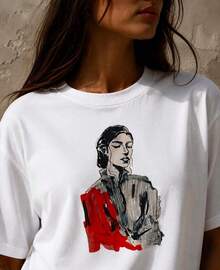 Women T-Shirts - White - View 4