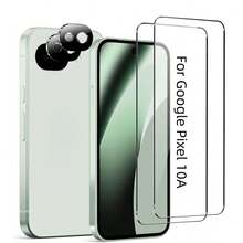 4pcs/Set Kompatibel Dengan Google Pixel 10 A/Pixel 10pro Fold/Pixel 10/Pixel 10pro/Pixel 10pro XL/Pixel 11/Pixel 11pro/Pixel 11pro XL 2pcs Pelindung Layar Kaca Tempered + 2pcs Pelindung Lensa Kamera Kaca Tempered, Dengan Fungsi Buka Kunci, Kit Perawatan Ponsel, Desain Tipis, Film Pelindung Smartphone, Desain Lensa Film Antena, Film Pelindung Layar Keamanan Ponsel - Clear - View 3