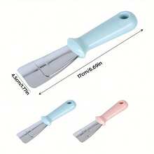 1pc - Ice Scraper | Durable Stainless Steel Ice Scraper For Refrigerators And Freezers, Easily Removes Frost And Stubborn Ice - A - View 2