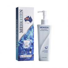 1 pieza 200ml Pasta de dientes blanqueadora tipo presión, limpieza profunda, elimina manchas de humo y té, aliento fresco, protección dental, apta para hombres y mujeres - Pasta de dientes blanqueadora MEIKIEEN (botella blanca) importada del Reino Unido. - View 7
