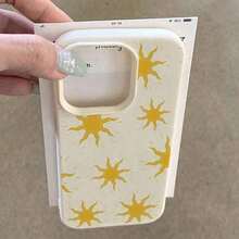 11-Piece TPU Material Phone Case With Warm Little Sun Pattern And Smiling Expression, Compatible With IPhone/Phones, Spring - Style 1 (1 Piece) - View 4