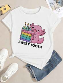 Women T-Shirts - White - View 2