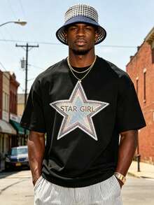Men T-Shirts - Black - View 1