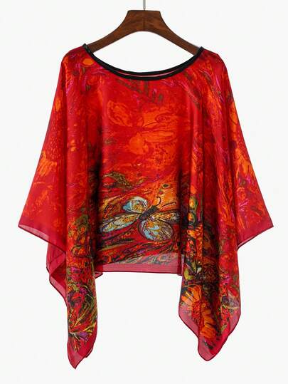1 chiếc khăn choàng giả lụa in hình bướm trừu tượng phong cách retro thanh lịch dành cho nữ, áo khoác có mũ nhẹ, chống nắng, thích hợp cho du lịch ngoài trời mùa hè.