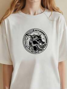 Kangaroo Expert Australia Animal Kangaroos Lover T-Shirt Women's Shirts Women's Clothing Pretty Blouses - 白色 3 - 查看 4