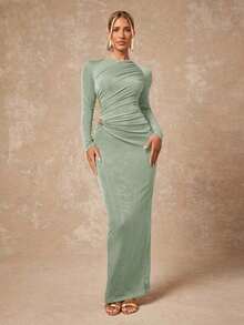Women Midi Dresses - 綠色的 - 查看 6