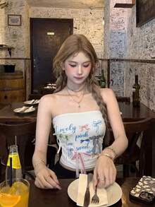Women Tops - White - View 7