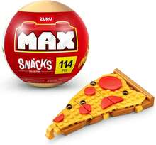 ZURU MAX Premium Snacks Building Bricks Collection (Hamburger) By Building Bricks For Teens, Adults And Collectors. Build, Collect And Display Your Collection Of Delicious Snacks! (Random) - Multicolor - View 2