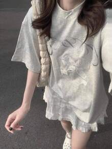 Women Tops - Grey - View 4