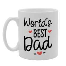 [Envío en 24 horas dentro de México]Taza con doble impresión - El mejor papá del mundo - Taza de cerámica para té y café con impresión del Día del Padre Mg4742 - Taza de café con impresión divertida - Una fantástica idea de regalo. - 1 - Ver 1