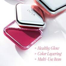 Clio K-Beauty Essential Lip & Cheek Cream Blush, Pocket-Sized, Creamy Texture For Lips & Cheeks, Easy To Blend, Contouring & Highlighting, Buildable For Dewy Natural Glow, Non-Greasy, Travel Size - 01 PEACH FLUSH - View 6