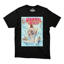 Baku No Hero All Might Pow T-Shirt - 黑色 - 查看 1