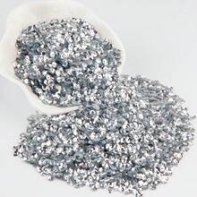 20g Silver Laser Flat Round Sequins, 3-30mm Bulk Loose Sequins For Handicrafts, DIY Decoration, Clothing Embroidery, Jewelry Making And Crafts - S - View 27
