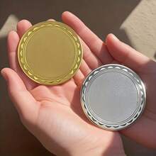 [Customized]Personalized Custom Image Craft Round Commemorative Coin Couple Photo Decorative Coin Collectible Gift - Bronze - View 9