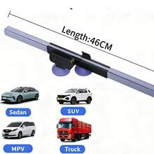 Parasol retráctil para coche fácil de instalar - Protección UV, aislamiento térmico, parasol adhesivo - A - Ver 2