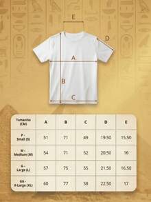 Set Of 2 Short-Sleeve Egyptian Cotton T-Shirts - 米白色和水綠色 - 查看 5