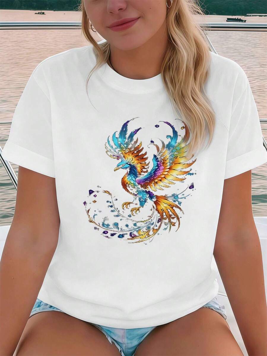 Women T-Shirts - White - View 1