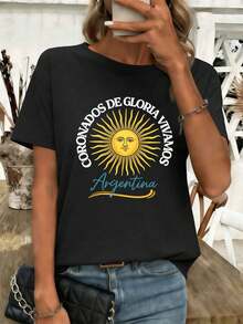 Women T-Shirts - Black - View 1