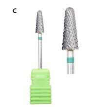 Easy Nail 1 pièce Foret à ongles en carbure de tungstène M0513 - Façonnage naturel des ongles, concentricité supérieure, outil de manucure professionnel - Multicolore - Voir 11