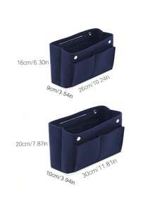 Handbag Organizer Insert, Felt Bag Organizer Insert, Suitable For Handbag Storage - Multicolor - View 3
