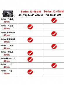 14mm 鋅合金可愛寵物狗圖案錶帶，相容於 Ultra 系列 11 10 9 8 7 6 5 4 3 2 1，適用 38mm 40mm 41mm 42mm 44mm 45mm 46mm 49mm I Watch 智慧手錶替換配件 - 杏色 - 查看 11