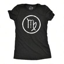 Women's T-Shirts With Zodiac Symbols, Cool Astrology Gift, Horoscope, Birthday, All Zodiac Signs, Funny T-Shirts For Women, Cute, Vintage, Casual Fashion, Gift For Ladies - 希瑟布萊克 - 處女座 - 查看 10