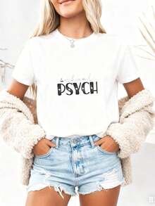Camiseta de Psicólogo Escolar, Camiseta Floral de Psicólogo Escolar, Regalo de Psicólogo Escolar, Regalo para Graduado en Psicología, Regalo para Psicólogo Escolar, Taza de Regalo para Regreso a Clases, 100% Algodón - Blanco - Ver 4