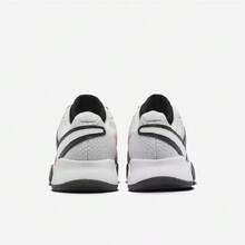 Nike COURT LITE 4男子訓練耐磨運動訓練網球鞋 - 黑灰色/橙色 - 查看 5