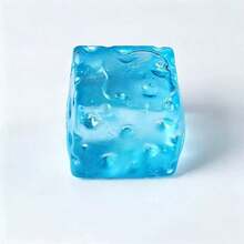 [Cute] Glacier Giant Transparent Cheese Squishy Soft Toy - Suitable For Daily Office, Study Or As A Gift, Birthday, Halloween, Christmas, Holiday Party Prank, Office And Student Stress Relief And Entertainment, Party Favors For All Ages - Multicolor - View 9