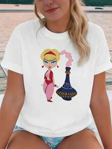 Kvinnor T-shirts - Vitt - Visa 1